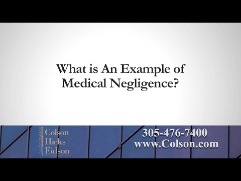 Examples Of Medical Malpractice